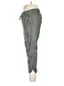 Caslon 100% Linen Gray Linen Pants Size L - photo 5