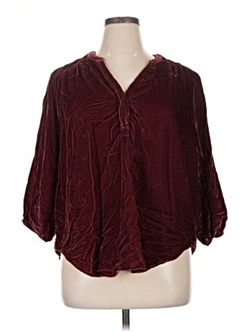 Torrid 3/4 Sleeve Blouse (view 1)