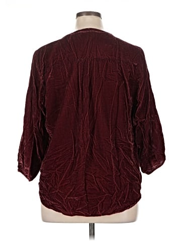 Torrid 3/4 Sleeve Blouse (view 2)
