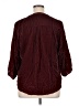 Torrid Burgundy 3/4 Sleeve Blouse Size 1X Plus (1) - photo 2