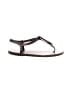 Sseko 100% Leather Brown Sandals Size 7 - photo 1