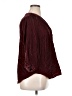 Torrid Burgundy 3/4 Sleeve Blouse Size 1X Plus (1) - photo 4