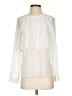 BCBGMAXAZRIA 100% Polyester Ivory Long Sleeve T-Shirt Size XXS - photo 1