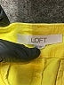 Ann Taylor LOFT Solid Yellow Shorts Size 10 - photo 3