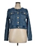 J.Crew Blue Denim Jacket Size 14 - photo 1