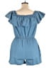 Derek Heart 100% Cotton Blue Romper Size XL - photo 2