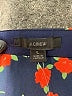 J.Crew 100% Polyester Print Orange Casual Skirt Size L - photo 4