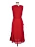 Prabal Gurung Collective 100% Polyester Red Cocktail Dress Size 8 - photo 2