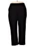 Unbranded Solid Black Casual Pants Size 20 - photo 1