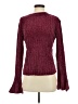Venus 100% Polyester Burgundy Turtleneck Sweater Size M - photo 1