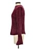 Venus 100% Polyester Burgundy Turtleneck Sweater Size M - photo 5