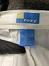 IZOD Solid White Casual Skirt Size 11 - photo 4