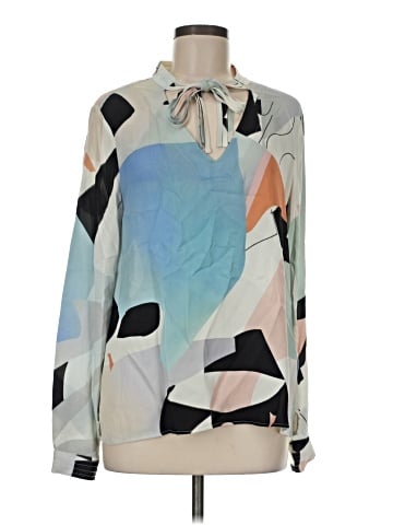 Reiss Long Sleeve Blouse (view 1)