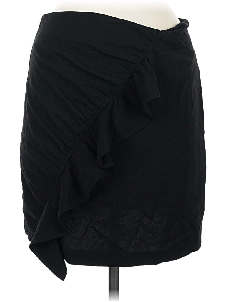 Pre-owned Karina Grimaldi Formal Skirt In Black
