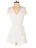 Parker 100% Polyester White Ivory Romper Size 4 - photo 1
