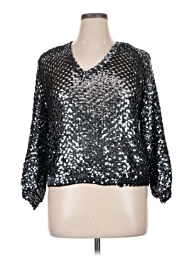Three Flaggs 3/4 Sleeve Blouse (view 1)