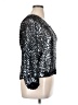Three Flaggs Silver 3/4 Sleeve Blouse Size 1X (estimated) - photo 4