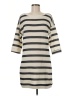Walter Baker Stripes Ivory Casual Dress Size M - photo 1