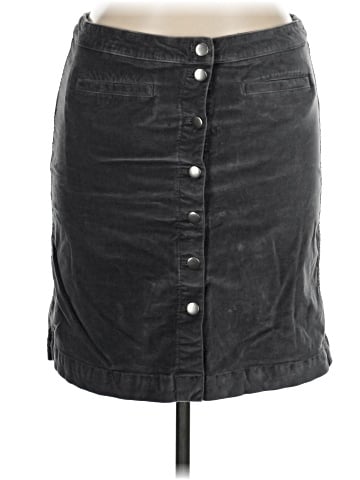 Garnet Hill Faux Leather Skirt (view 1)