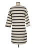 Walter Baker Stripes Ivory Casual Dress Size M - photo 2