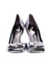 Nina Metallic Silver Wedges Size 7 1/2 - photo 2