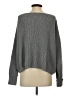French Connection 100% Cotton Houndstooth Gray Pullover Sweater Size S - photo 2