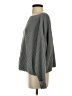 French Connection 100% Cotton Houndstooth Gray Pullover Sweater Size S - photo 5