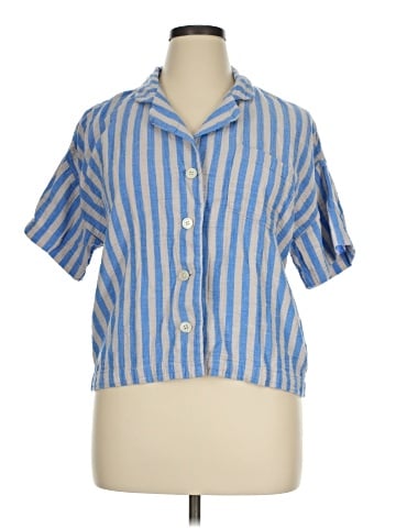 Madewell Striped Double-Gauze Pajama Set (view 1)