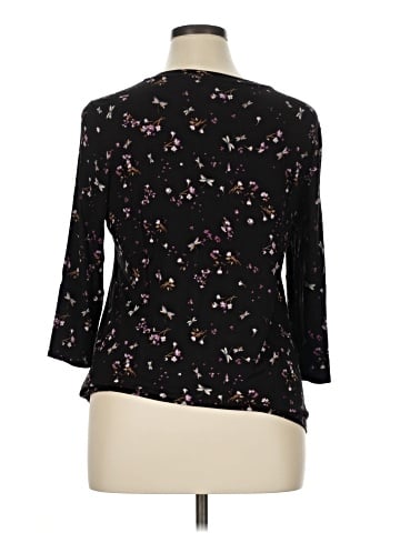 Croft & Barrow 3/4 Sleeve Blouse (view 2)