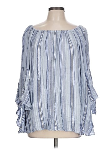 Fever 3/4 Sleeve Blouse (view 1)