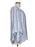 Fever 100% Rayon Blue 3/4 Sleeve Blouse Size L - photo 4