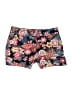 Ann Taylor LOFT Floral Blue Shorts Size 4 - photo 1