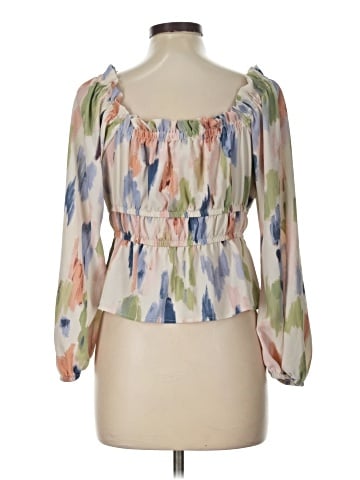 Sofia Jeans by Sofia Vergara 3/4 Sleeve Blouse (view 2)