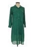 CAbi 100% Polyester Green Casual Dress Size S - photo 1