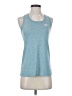 Nike 100% Polyester Blue Active Tank Size XS - photo 1