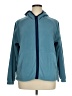 Lands' End 100% Polyester Teal Zip Up Hoodie Size XL - photo 1