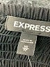 Express 100% Polyester Black Cocktail Dress Size XS - photo 7