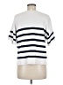 Sincerely Jules Stripes White Short Sleeve Top Size M - photo 2