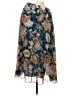 Akemi + Kin 100% Polyester Paisley Blue Casual Skirt Size M - photo 1
