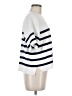 Sincerely Jules Stripes White Short Sleeve Top Size M - photo 4