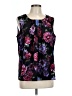 Talbots Outlet 100% Polyester Black Sleeveless Blouse Size L - photo 1