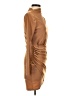 J.our Solid Tan Casual Dress Size S (estimated) - photo 4