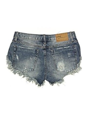 ONE X ONETEASPOON Denim Shorts (view 2)