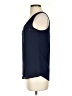 Fortune + Ivy 100% Polyester Blue Sleeveless Blouse Size XS - photo 5