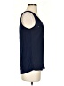 Fortune + Ivy 100% Polyester Blue Sleeveless Blouse Size XS - photo 4
