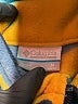 Columbia 100% Polyester Camo Blue Windbreaker Size 10 - 12 - photo 3