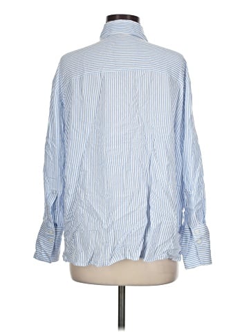 Bershka Long Sleeve Button-Down Shirt (view 2)