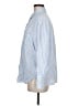 Bershka Stripes Blue Long Sleeve Button-Down Shirt Size M - photo 5