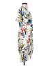 Zara Basic Tropical Ivory Casual Dress Size XS - photo 4