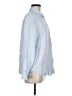 Bershka Stripes Blue Long Sleeve Button-Down Shirt Size M - photo 4